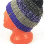 Фото №2 Водонепроницаемая шапка DexShell DH332N, фиолетовый градиент