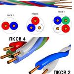фото Кроссовый станционный провод ПКСВ 2х0.5 однопроволочный|110302005 Кольчугино