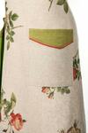 Фото №4 Фартук с полотенцем для рук "обожаемая бабушка", 100% лен зелёный Оптпромторг Ооо (850-641)