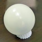 фото Светильник влагозащищенный светодиодный "Шар" с наклонным основанием, пластиковый, 220 В, 7 Вт, 5500 К