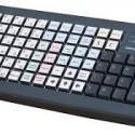 фото Клавиатура программируемая Posiflex KB 6600В черная c ридером магнитных карт (1&amp;2 дорожки)