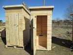 фото Туалет деревянный