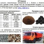 фото Продажа сыпучих строительных материалов