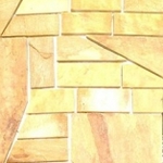фото Мозайка из природного камня, златалит