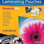 фото Fellowes Glossy Polyester Pouches А4, 250 мкм, 100 шт.