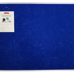 фото Доска с текстильной поверхностью 150 х 100 см. (синяя) Т-150