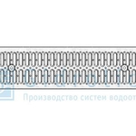 фото Решетка водоприёмная РВ -15.18,6.100-штампованная стальная оцинкованная