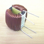фото Дроссель на магнитопроводе 33×19,9×10,7 - 3 шт (сборка).