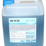 фото AV H 23 - Обезжиривающее моющее средство, не содержащее бутила, которое удаляет жиры животного и растительного происхождения, смазочные масла, смазки, продукты нефтепереработки.