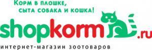 Лого Интернет-магазин зоотоваров Shopkorm ru