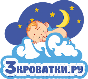 Лого ООО «Три кроватки Групп»